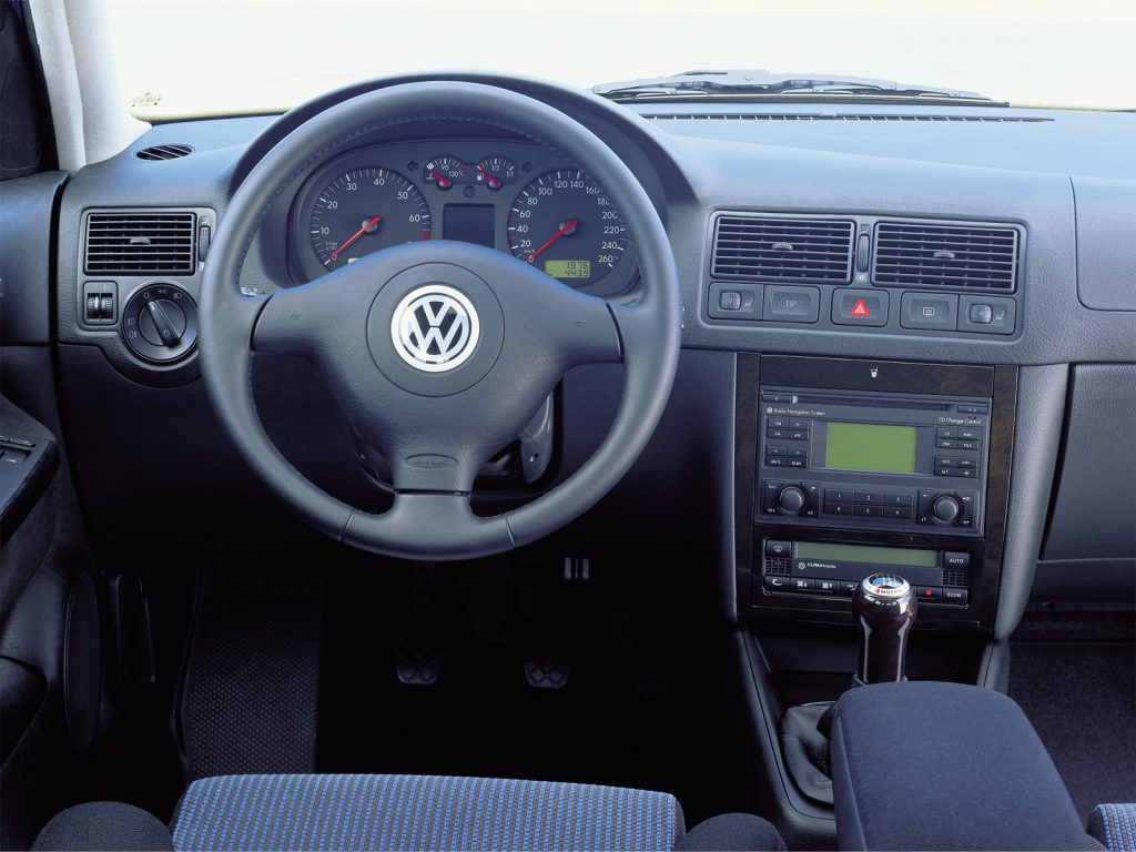 Volkswagen Golf IV Wnętrze (1997-2003)