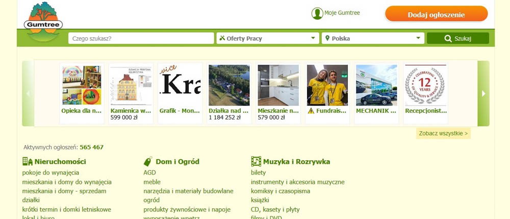 praca motoryzacja, gumtree